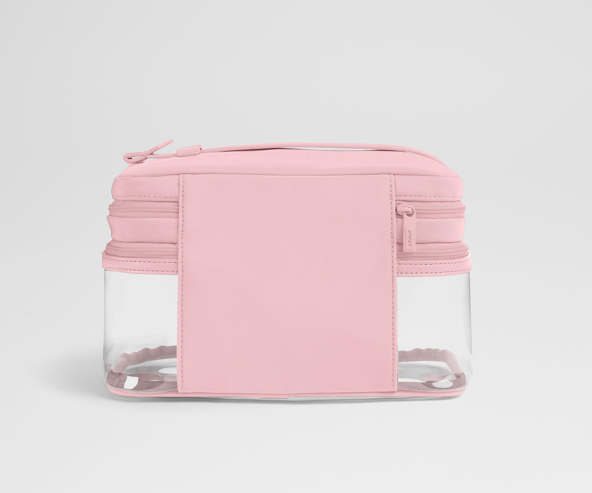 away-clear-cosmetic-case-trousse-maquillage-blush-pink image 5