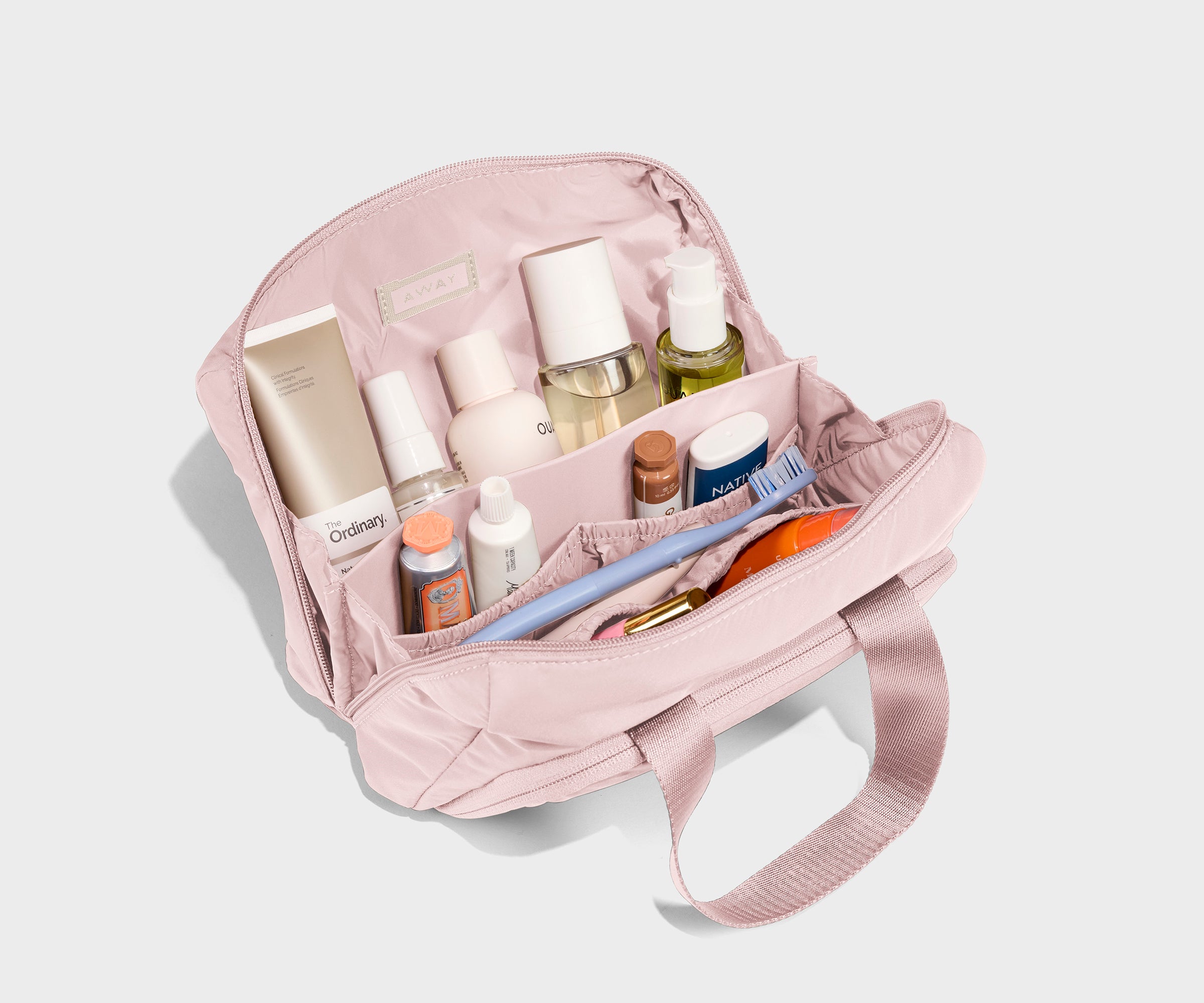 away-daily-cosmetic-trousse-maquillage-rose-blush-l-g-re image 4