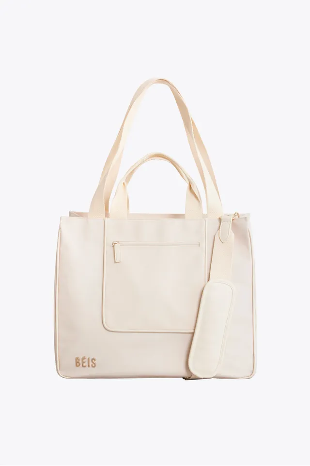 beis-east-to-west-tote-sac-tote-personnalisable image 1