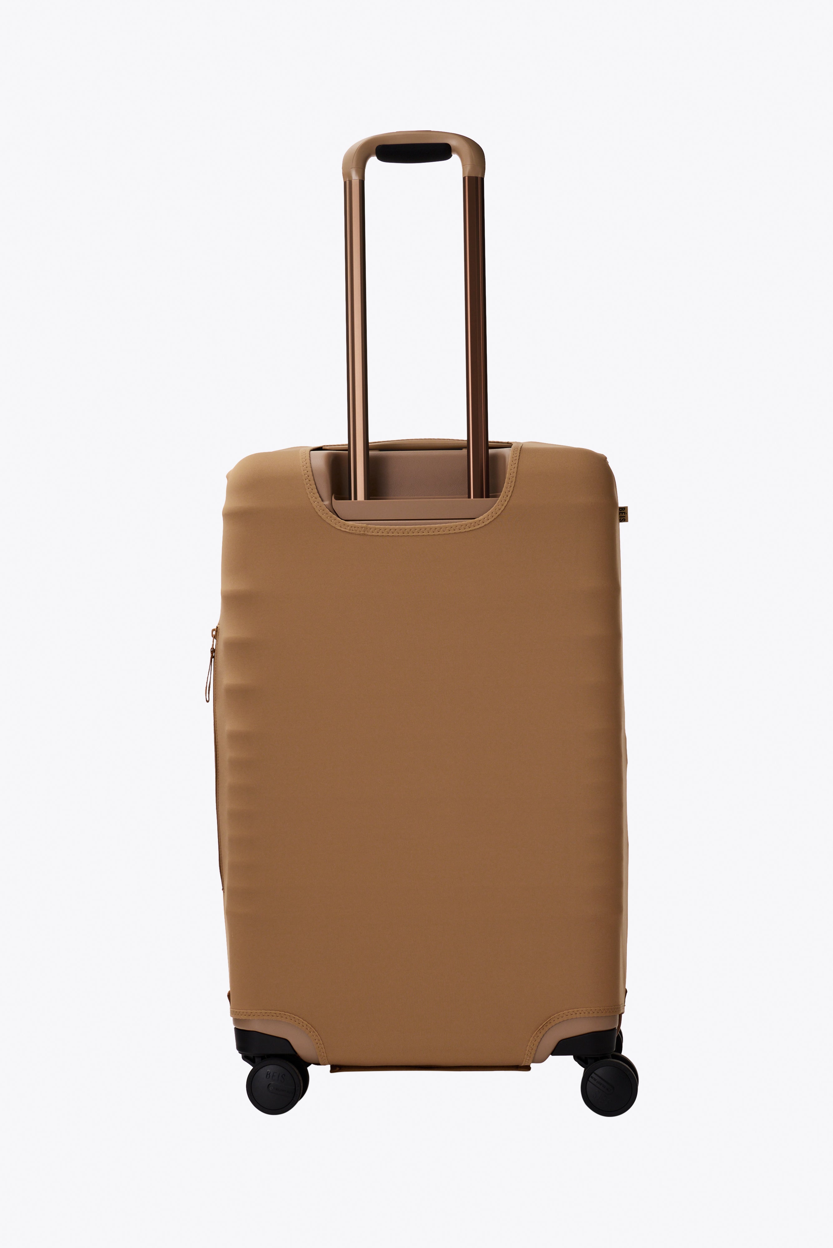 beis-medium-check-in-housse-valise-soute-camel-lavable image 3