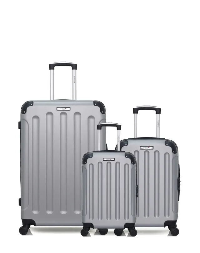 bluestar-madrid-lot-3-valises-grand-cabine-xxs-rose-dor image 1