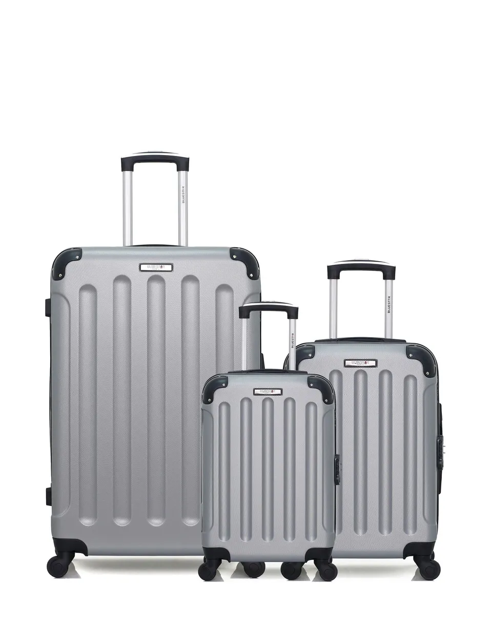 bluestar-madrid-lot-3-valises-grand-cabine-xxs-rose-dor image 1