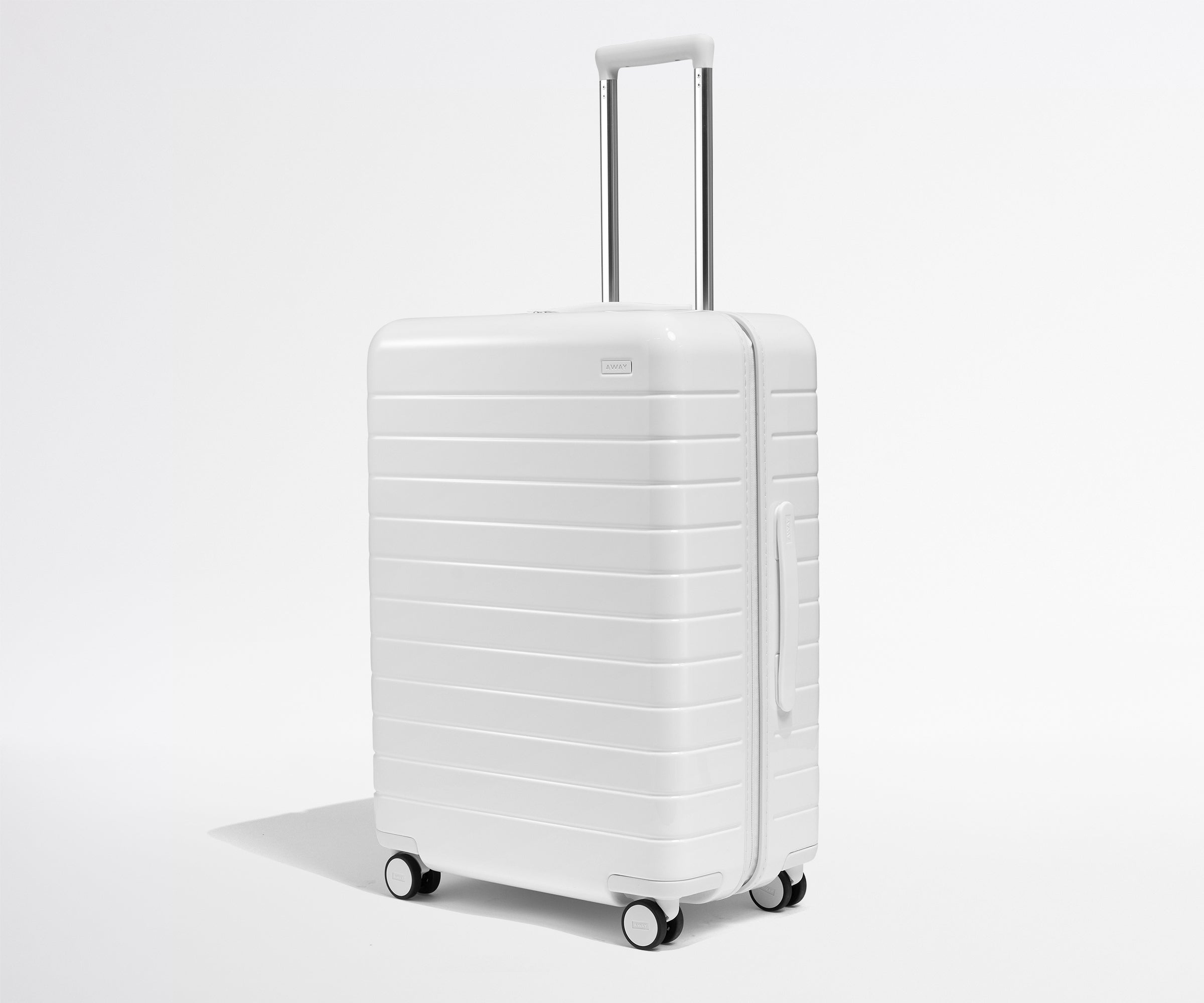 away-the-medium-valise-soute-blanc-perle-coque-rigide image 2