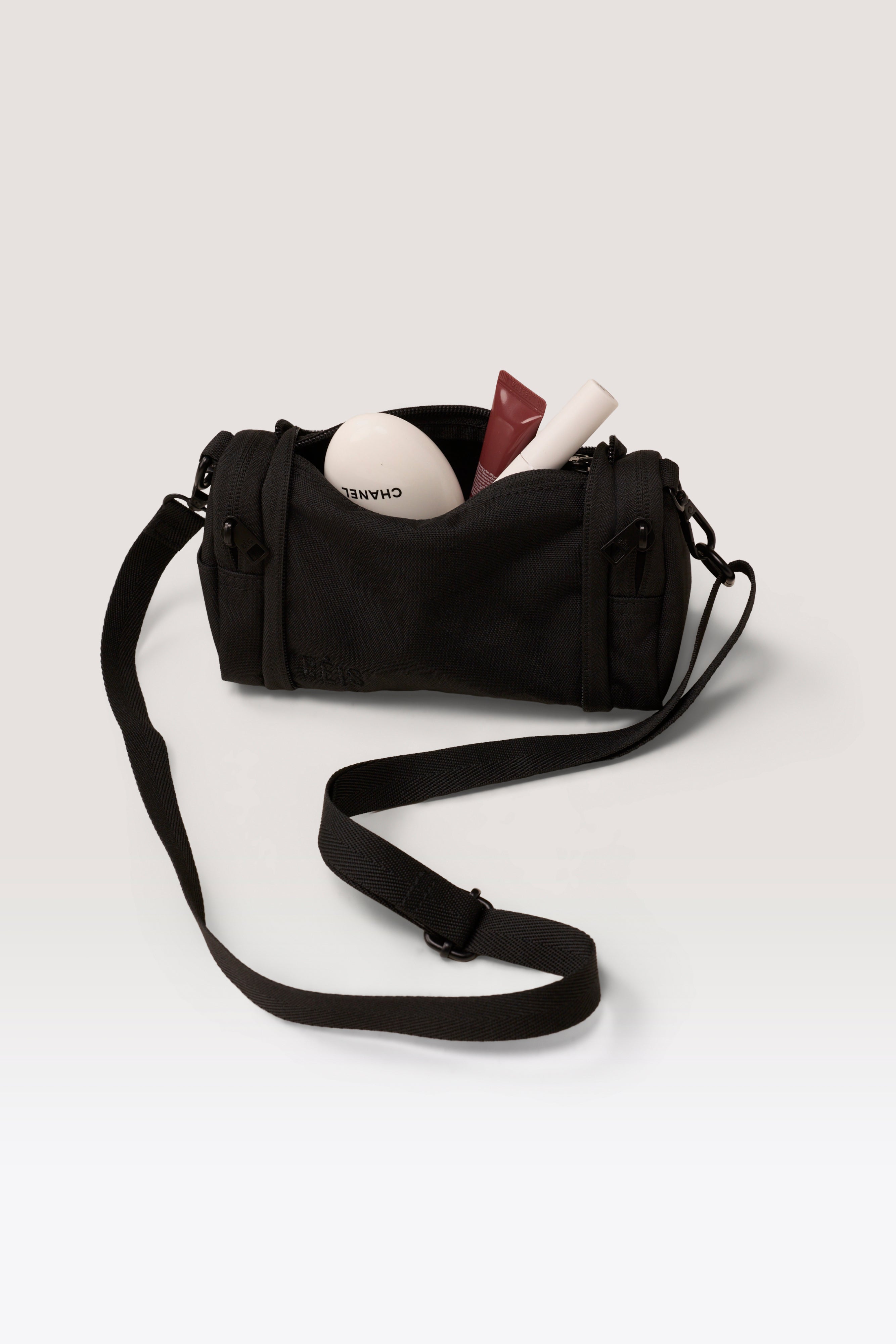 beis-crossbody-charm-mini-sac-bandouli-re-noire-extensible image 2