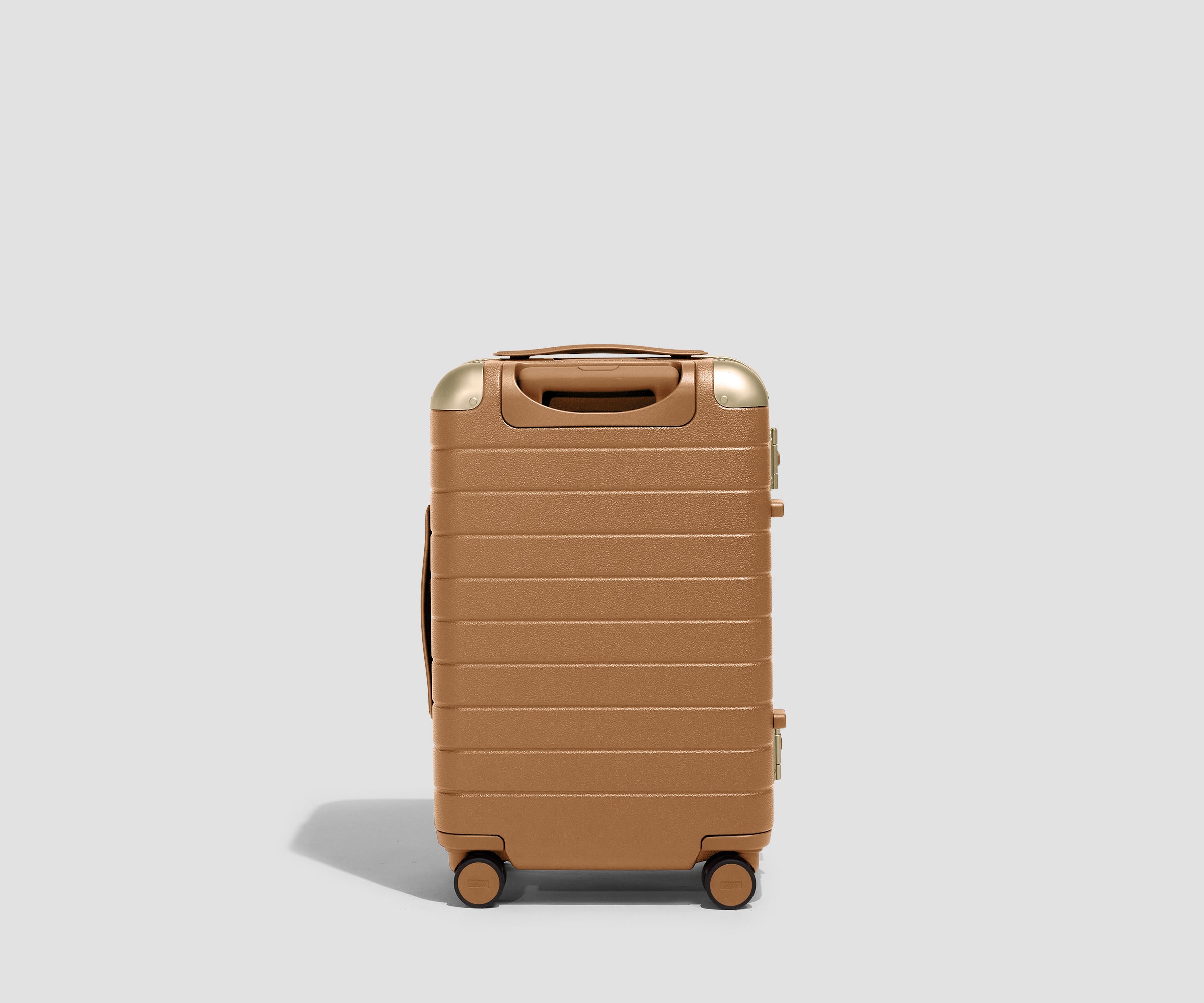 away-aluminum-edge-carry-on-valise-cabine-marron-cognac-alu image 6