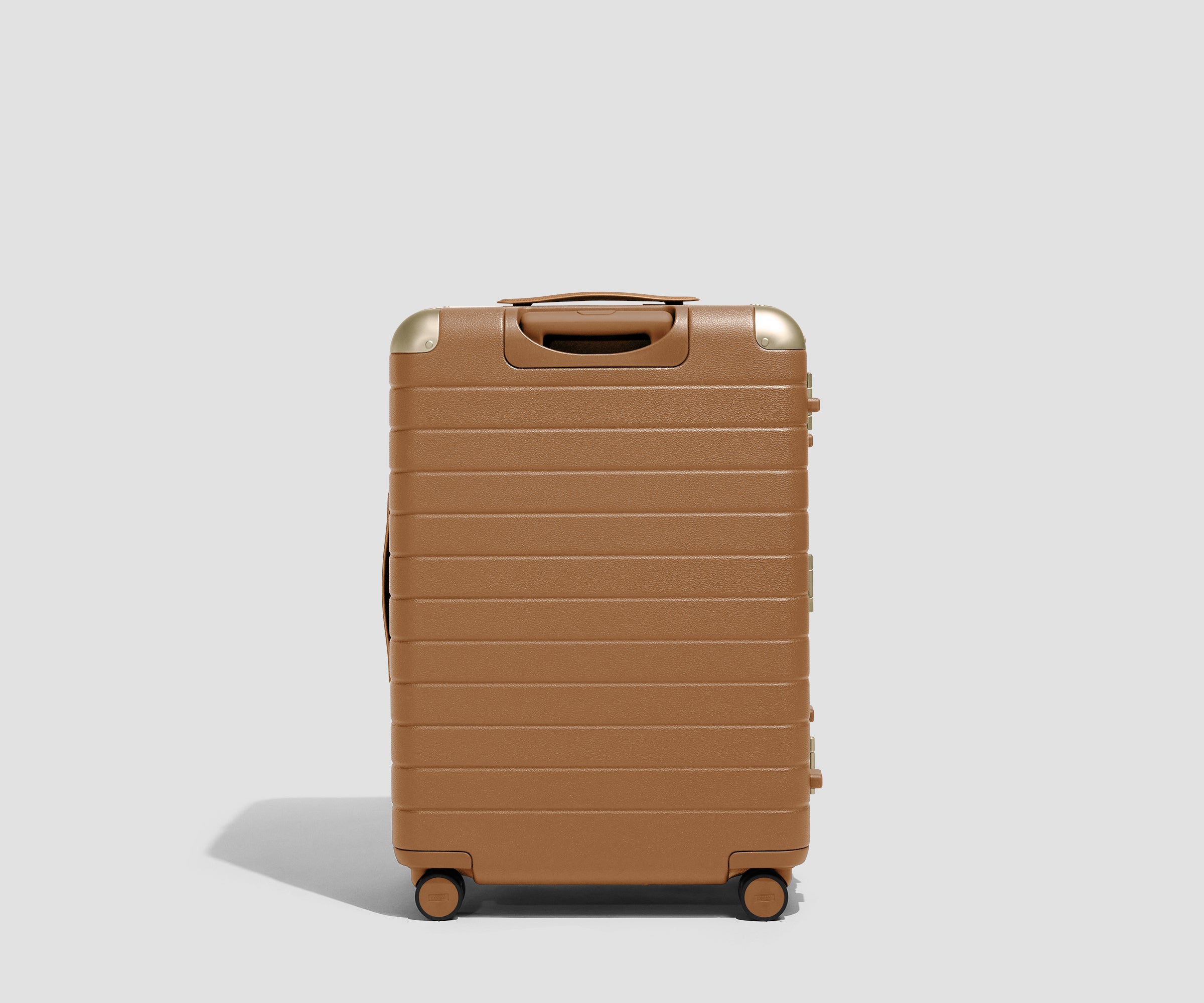 away-aluminum-edge-medium-valise-soute-cognac-aluminium image 5