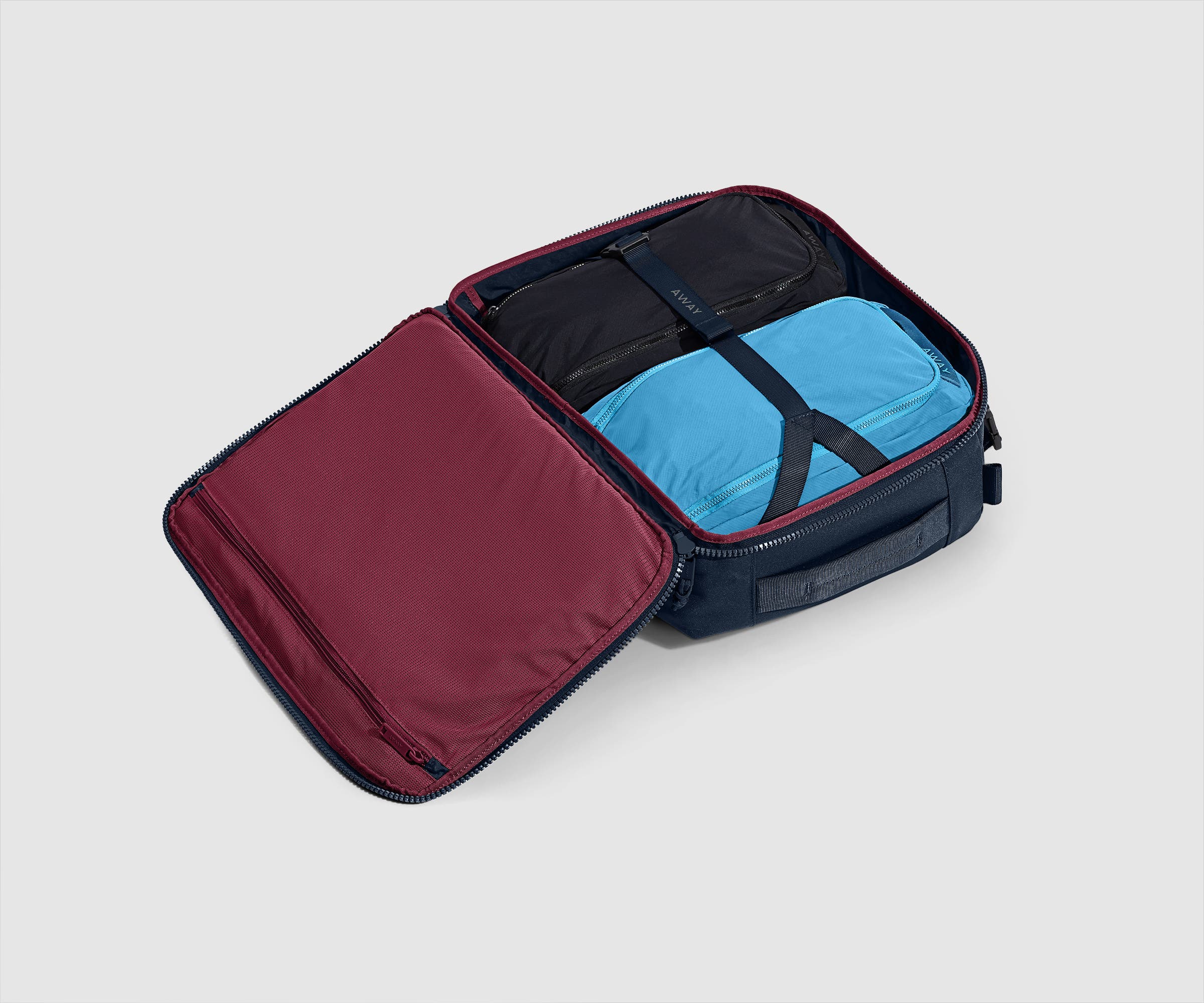 away-active-sac-dos-convertible-25l-navy-blue-bleu image 5