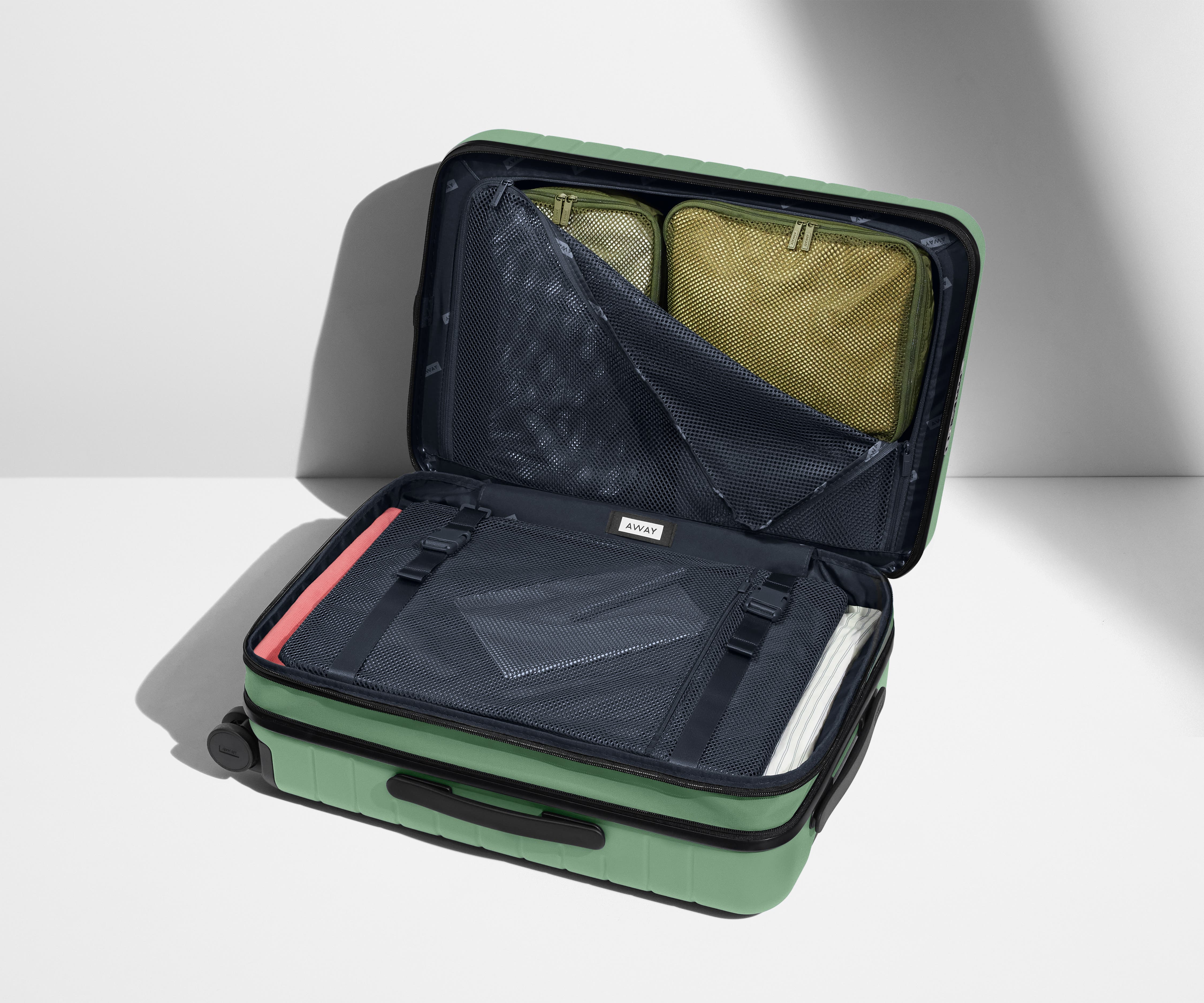 away-carry-on-flex-valise-cabine-sea-green-extensible image 6