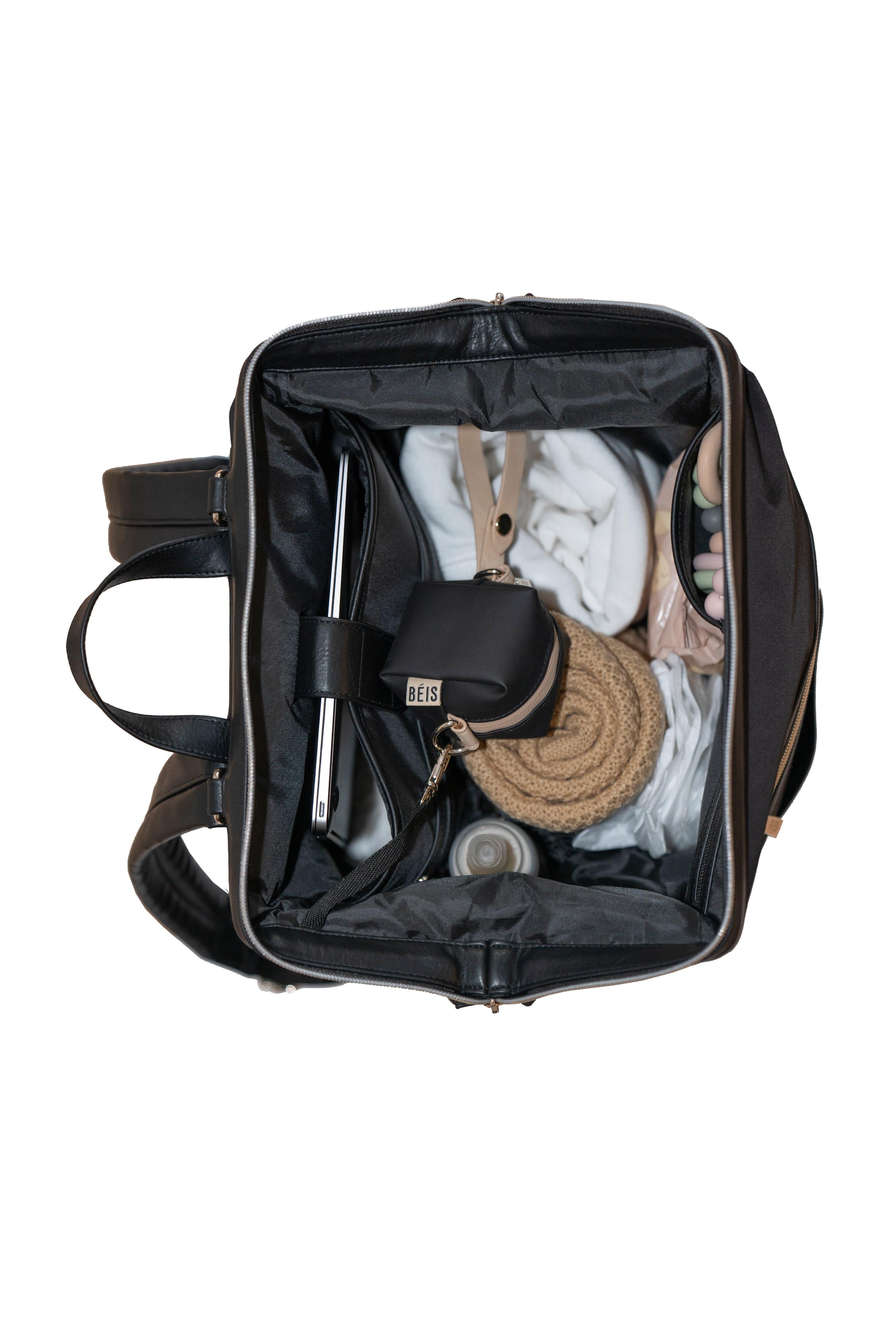 beis-the-backpack-sac-dos-langer-noir-avec-matelas-2 image 8