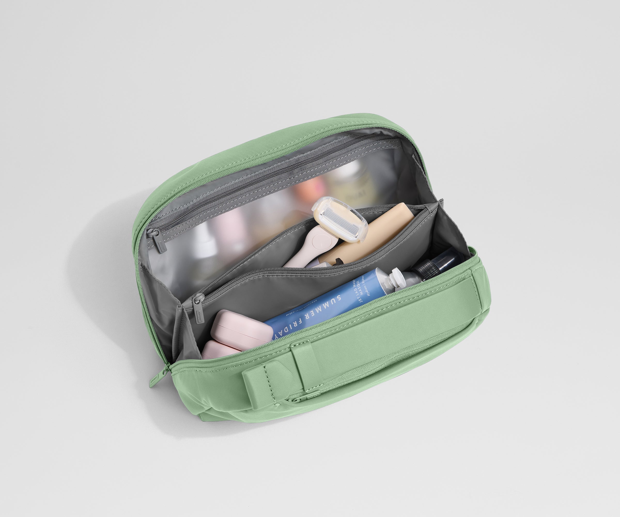 away-large-toiletry-bag-trousse-toilette-sea-green-grande image 3