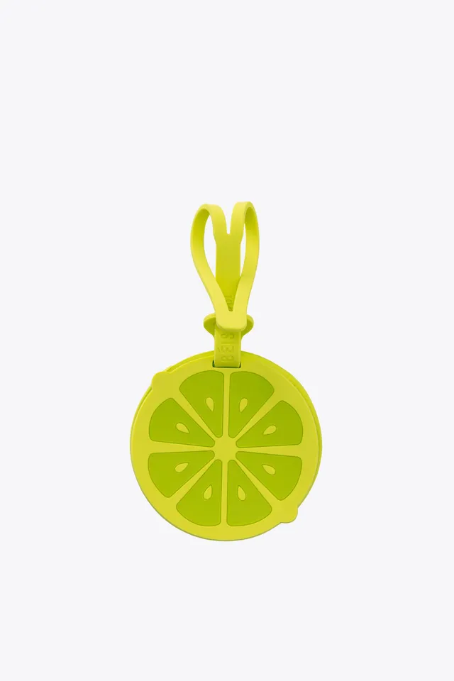 b-is-accessories-tiquette-bagage-lime-citron-vert image 1
