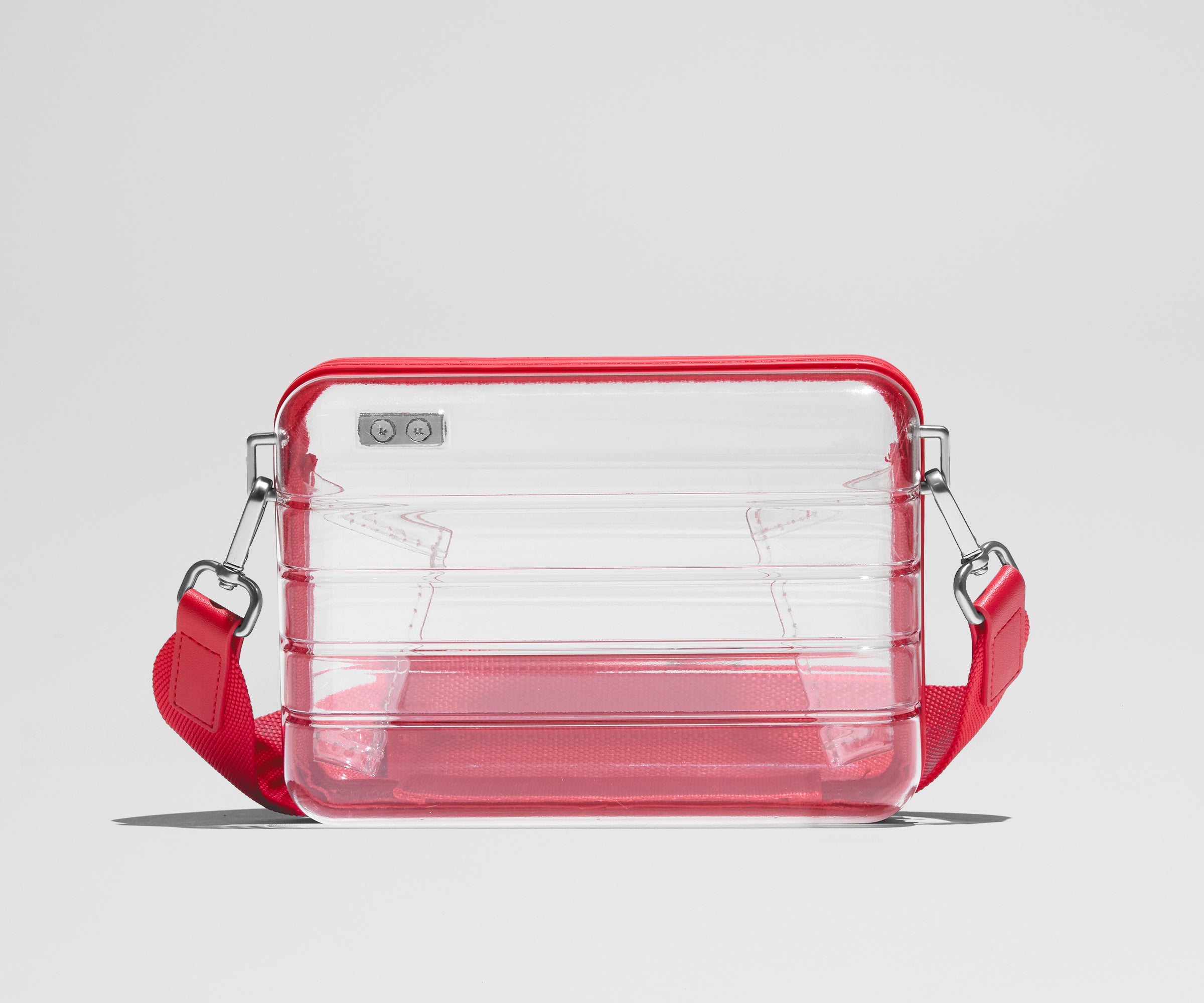 away-stadium-sac-transparent-cherry-red-bandouli-re image 2