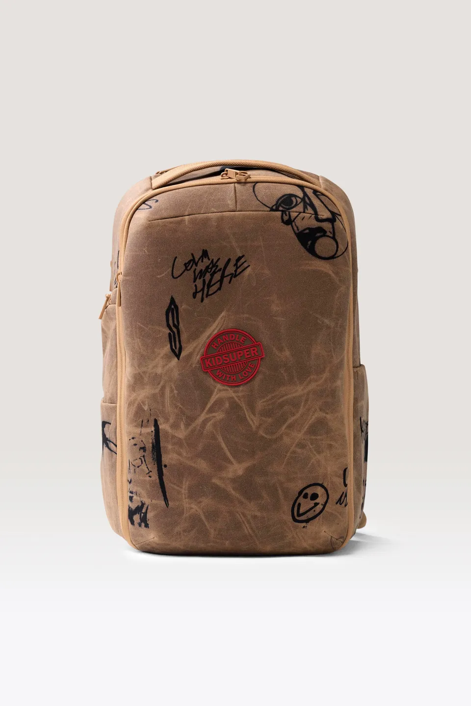 beis-x-kidsuper-pro-travel-sac-dos-cargo-graffiti-16 image 1