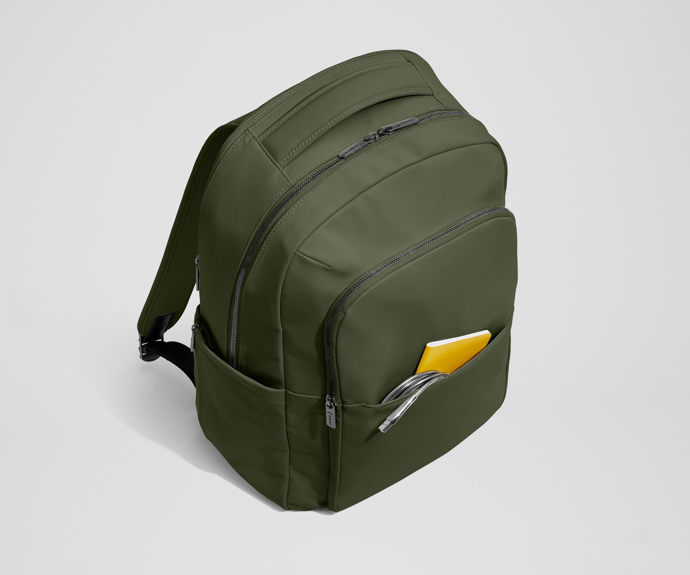 away-commuter-sac-dos-ordinateur-16-olive-green-vert image 3