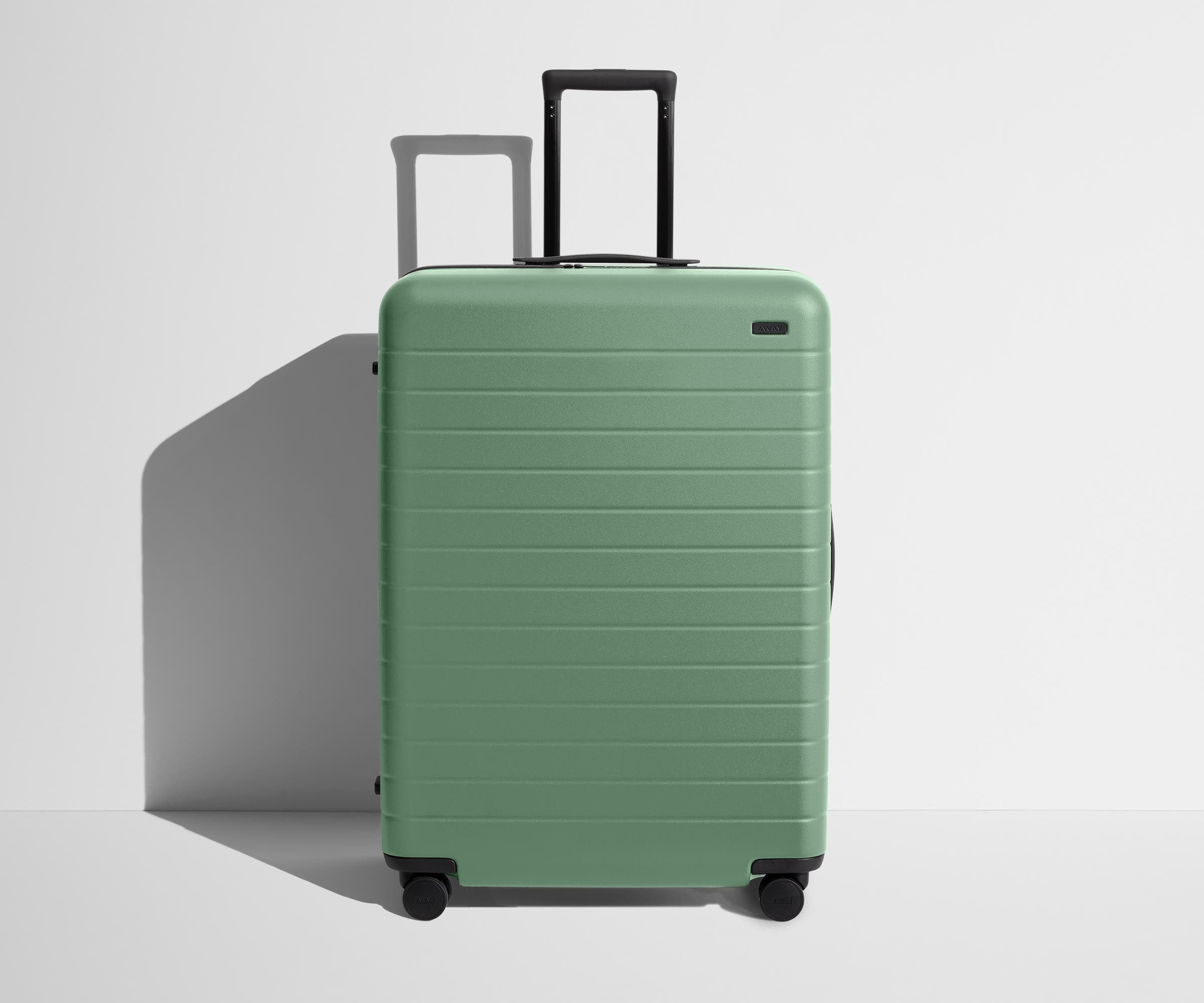 away-large-grande-valise-soute-rigide-vert-mer image 1