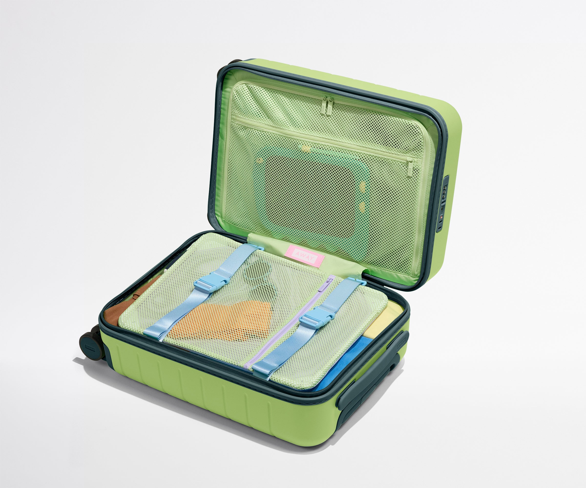 away-kids-carry-on-valise-enfant-rigide-vert-honeydew-green image 4