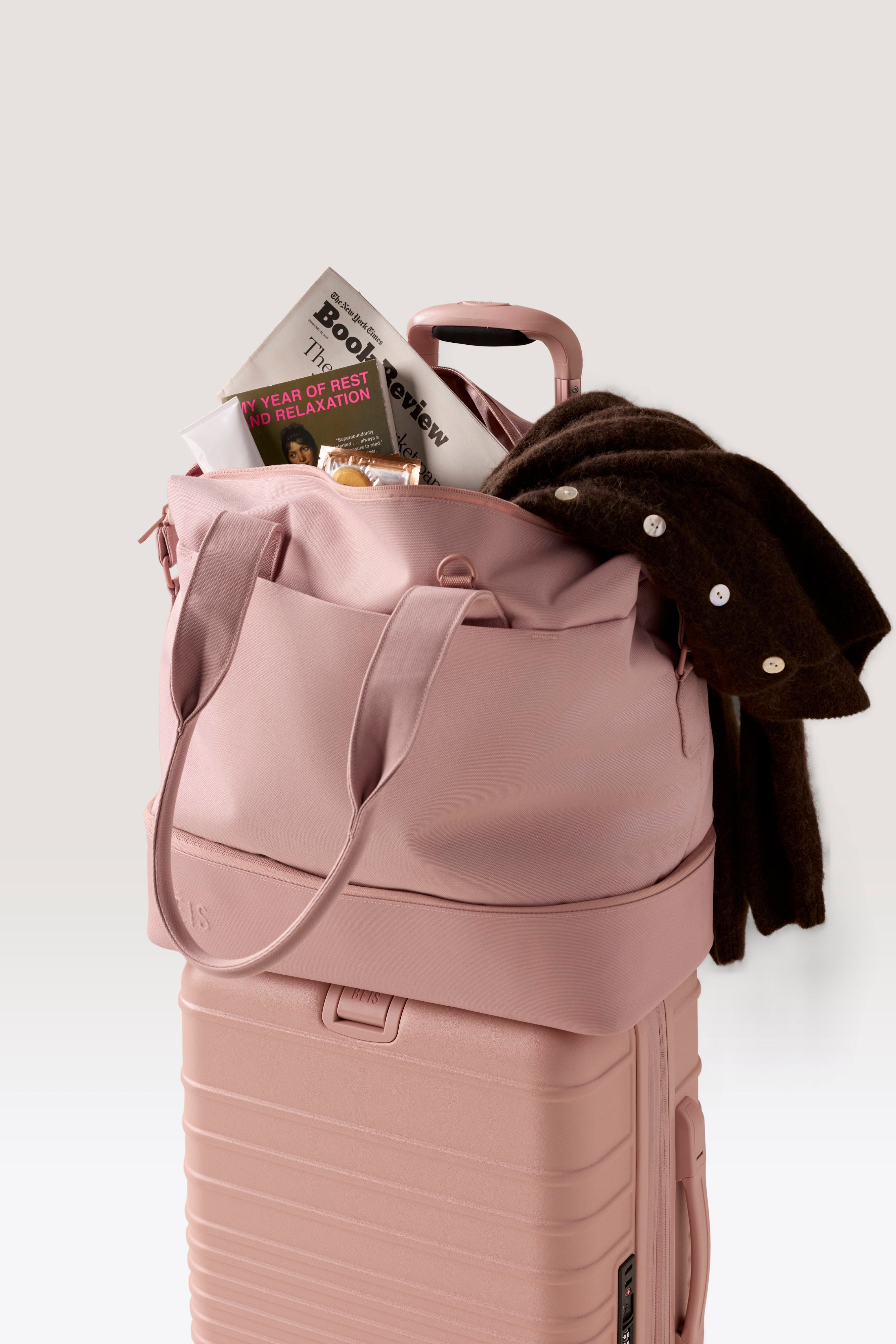 beis-travel-set-carry-on-starter-set-valises-rose-cabine image 2