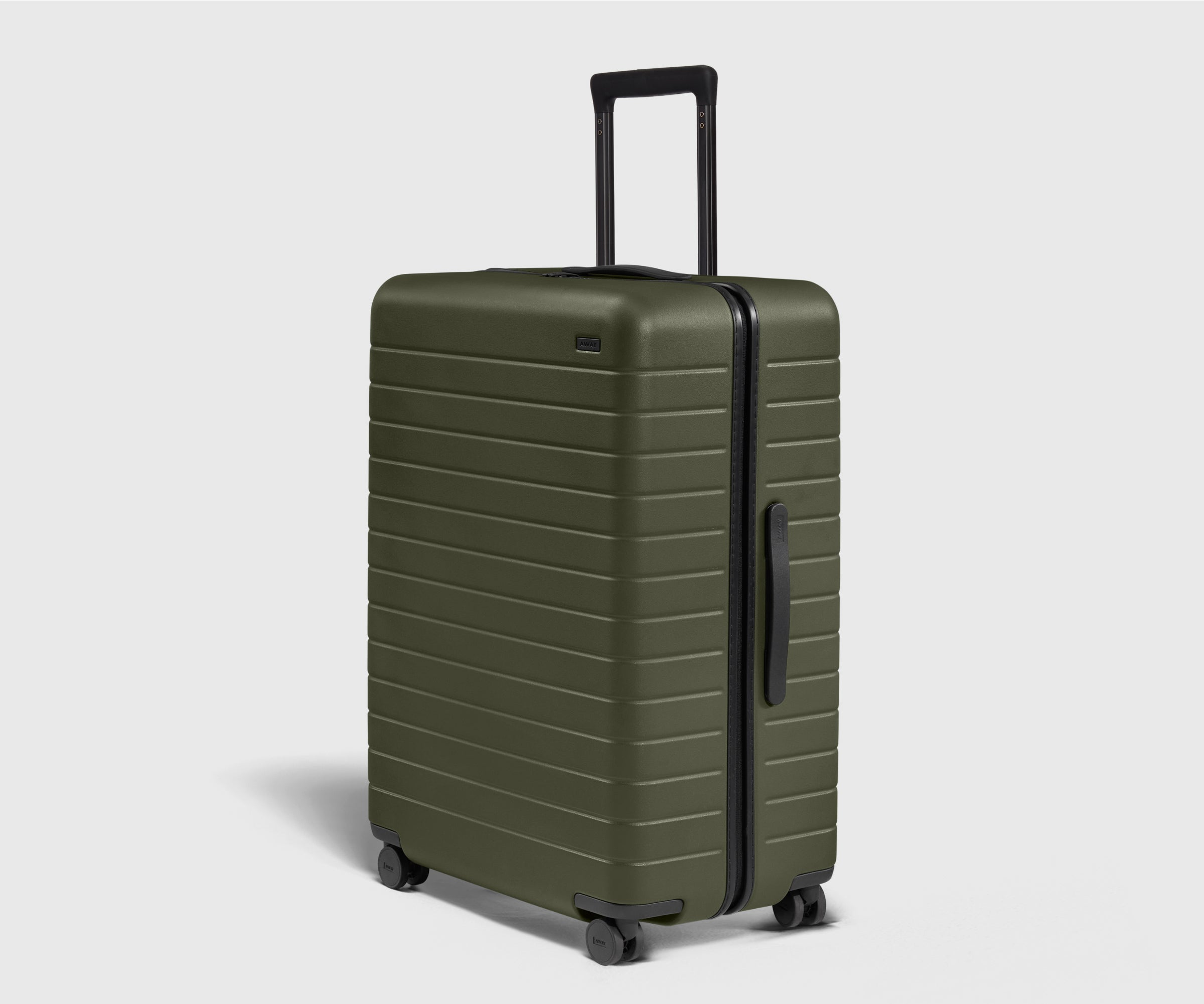 away-large-valise-soute-vert-olive-rigide image 6