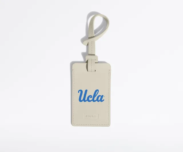 away-collegiate-luggage-tag-tiquette-ucla-cuir image 1