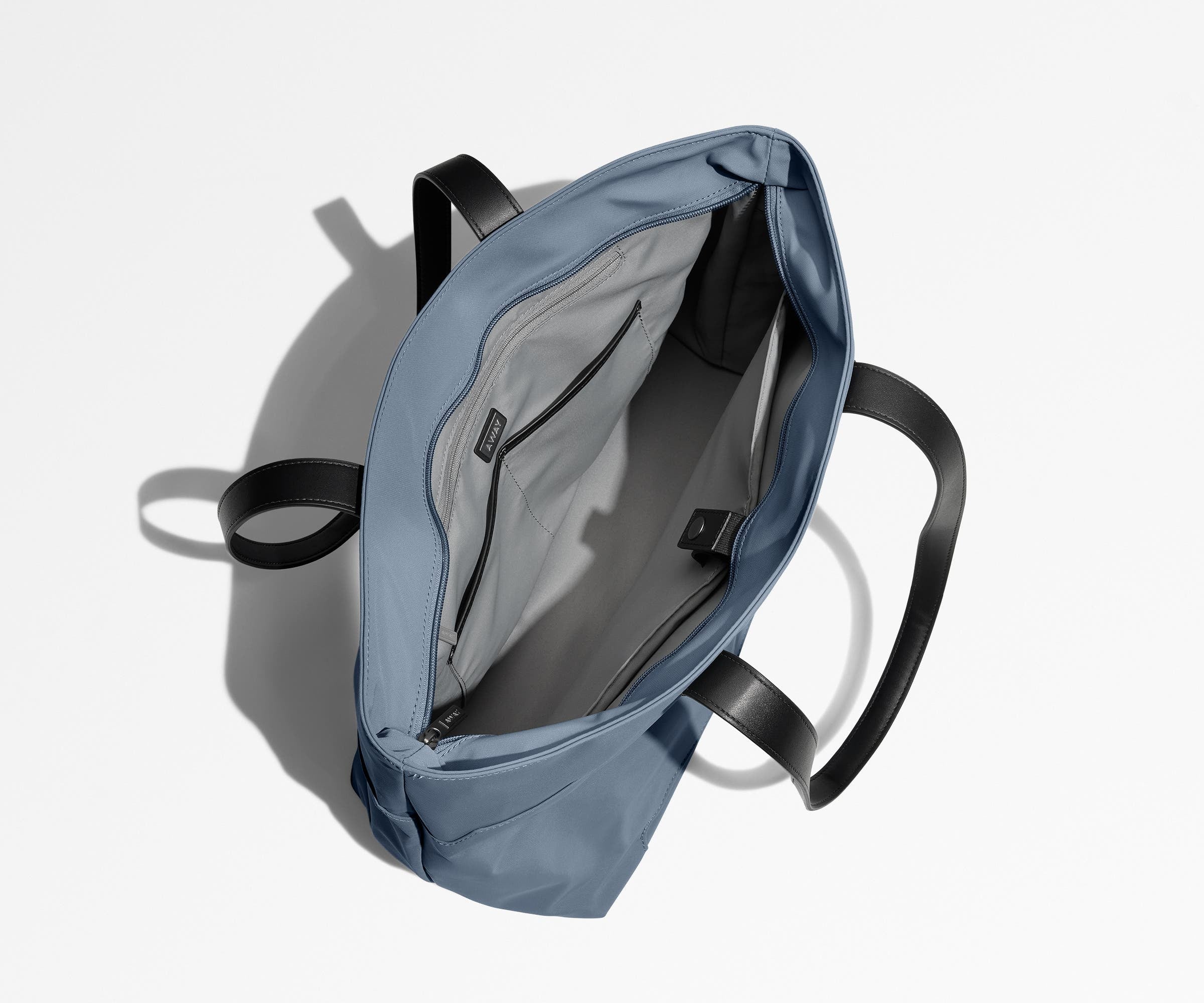 away-everywhere-tote-sac-tote-coast-blue-nylon-16-pouces image 3