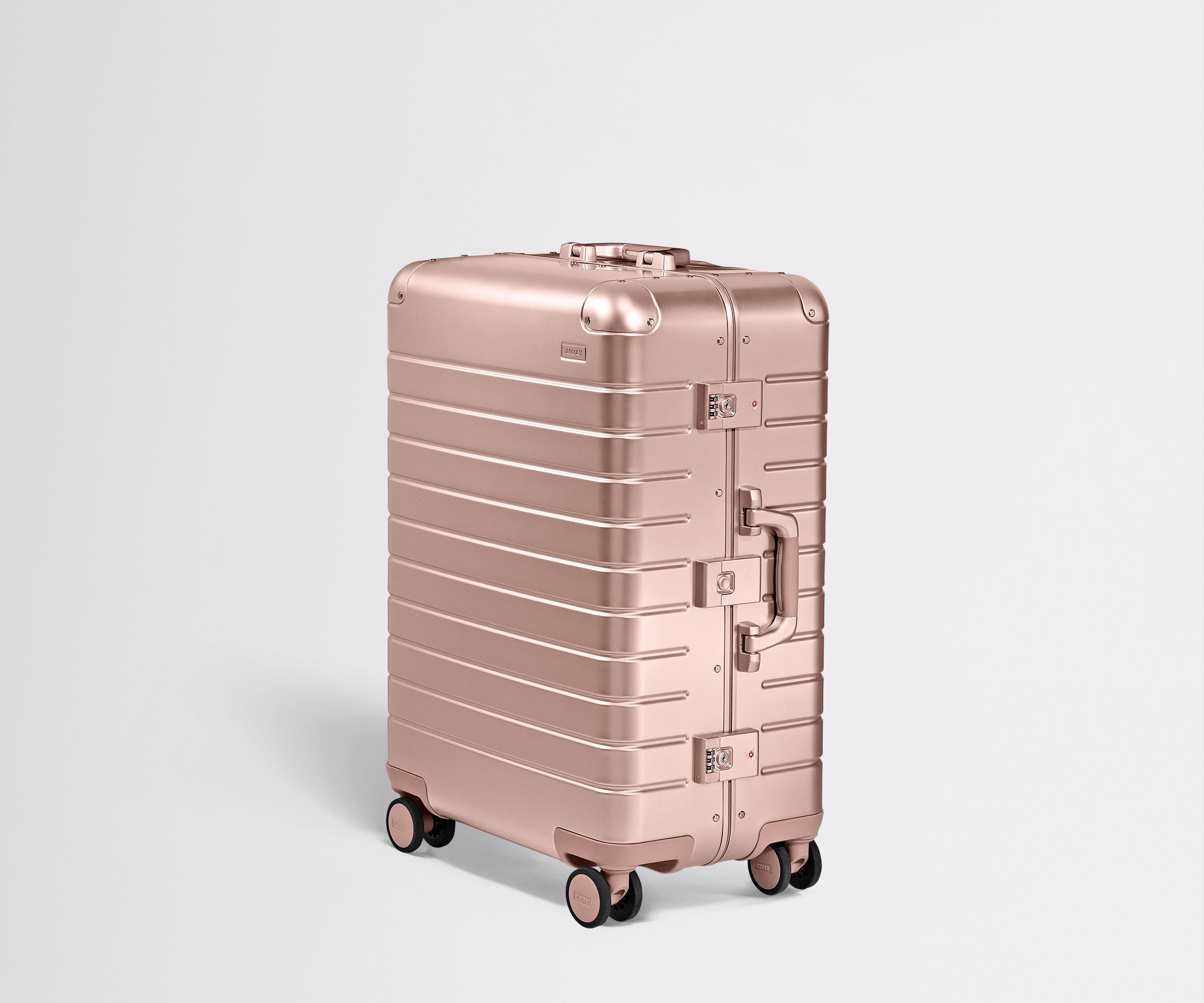 away-medium-valise-soute-aluminium-rose-gold-rigide image 2