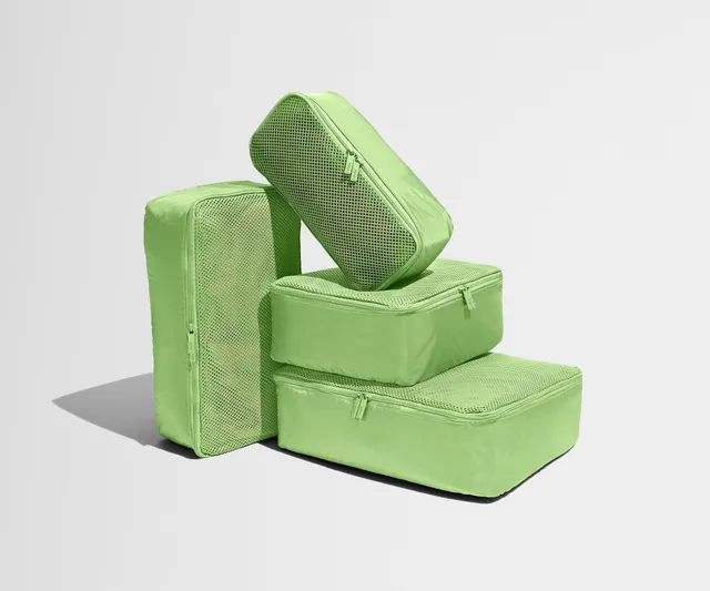 away-insider-packing-cubes-organiseur-matcha-milk-x4 image 1