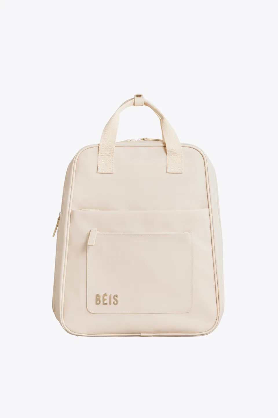 beis-backpack-sac-dos-extensible-beige-personnalisable image 1
