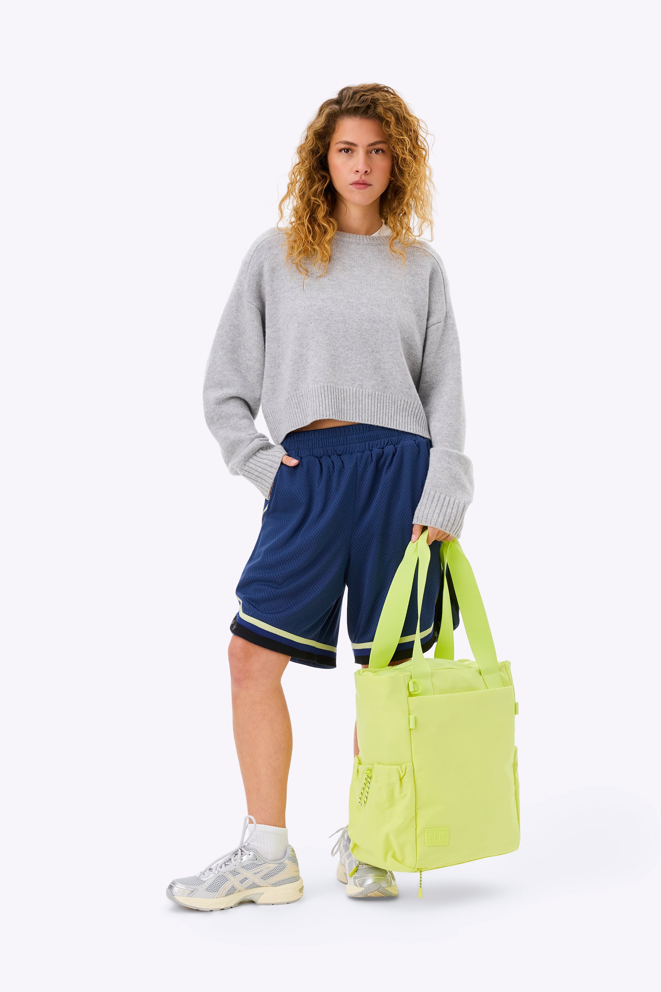 beis-the-sport-tote-fourre-tout-limone image 7