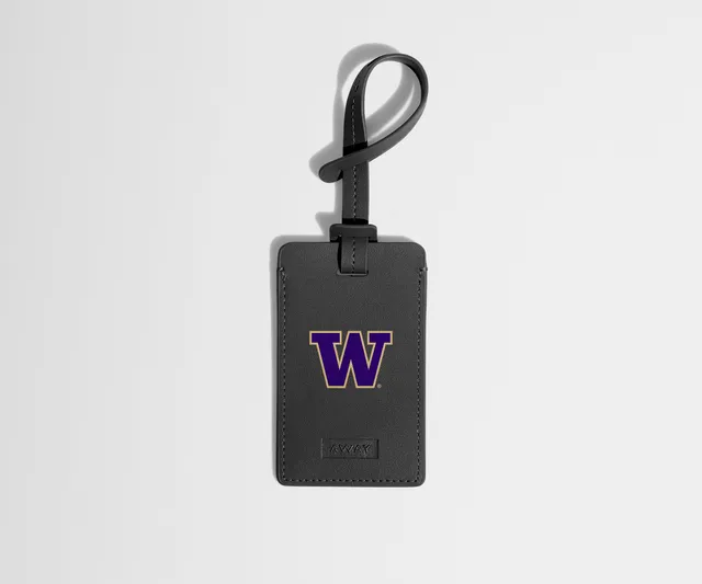 away-collegiate-tiquette-bagage-cuir-universit-us image 1