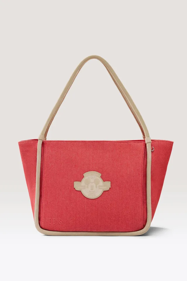 beis-disney-tote-tote-bag-rouge-jeans-mickey image 1