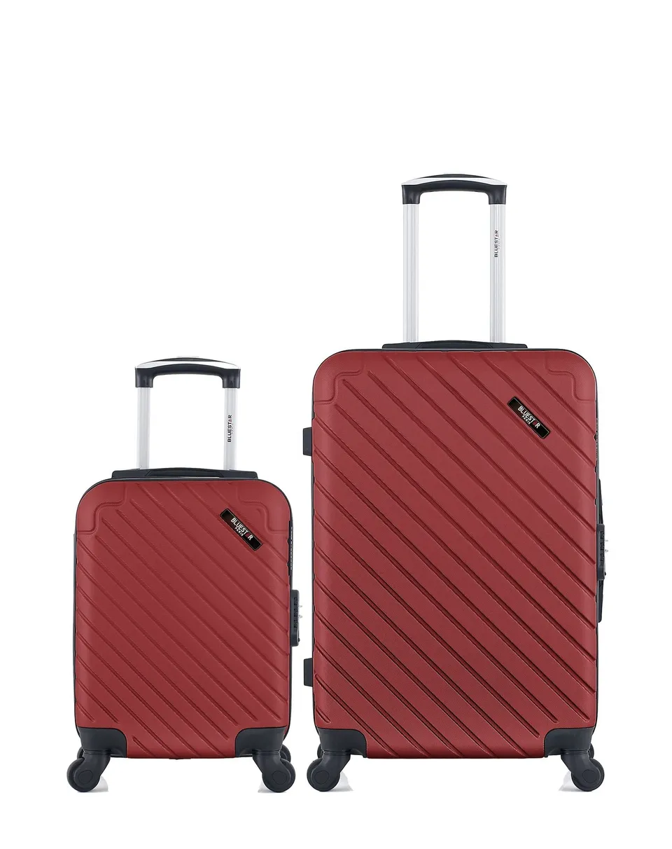 bluestar-paris-cit-lot-2-valises-rigides-week-end-cabine-beige image 1