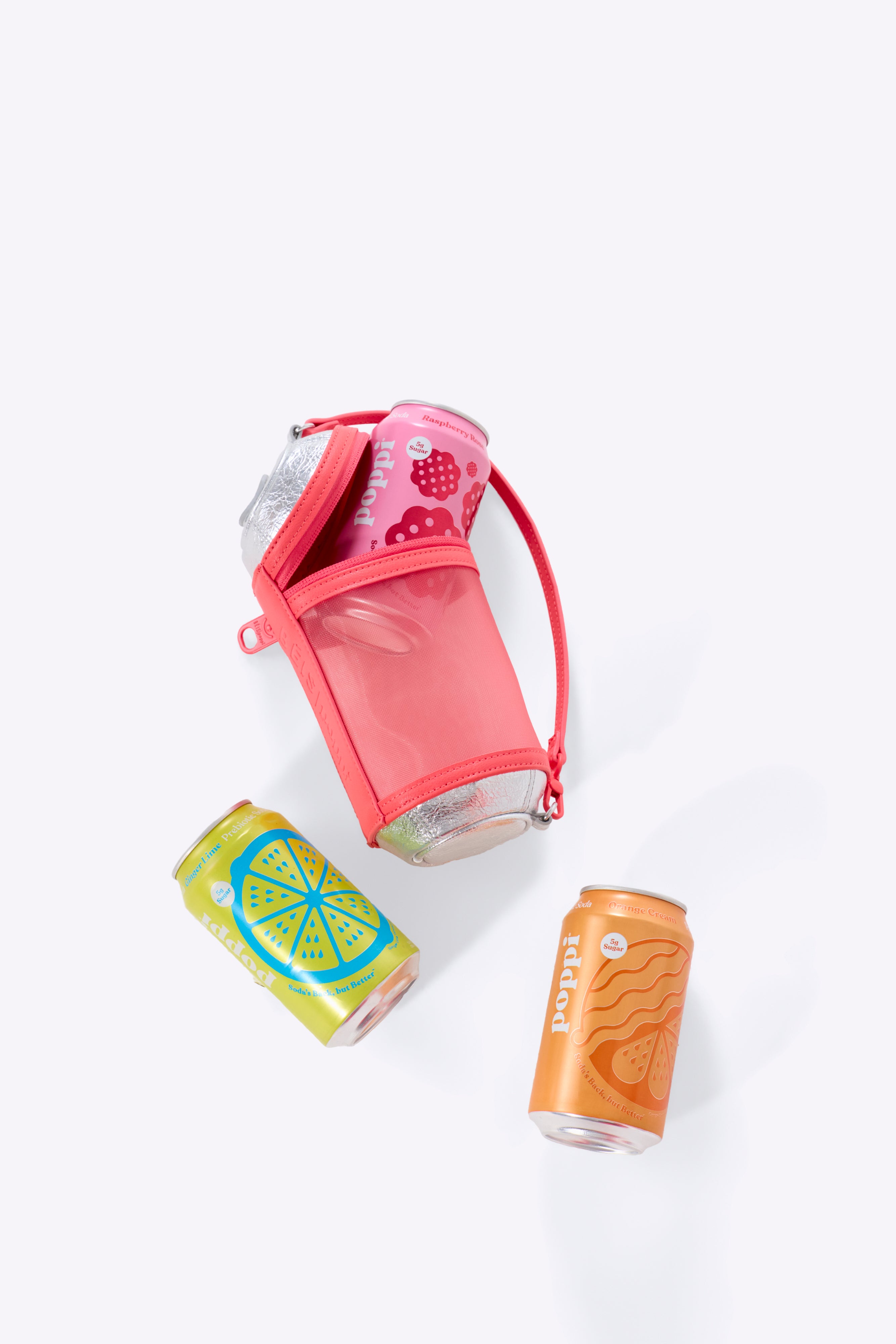 b-is-x-poppi-soda-can-charm-mini-sac-rose-fruit-punch image 4