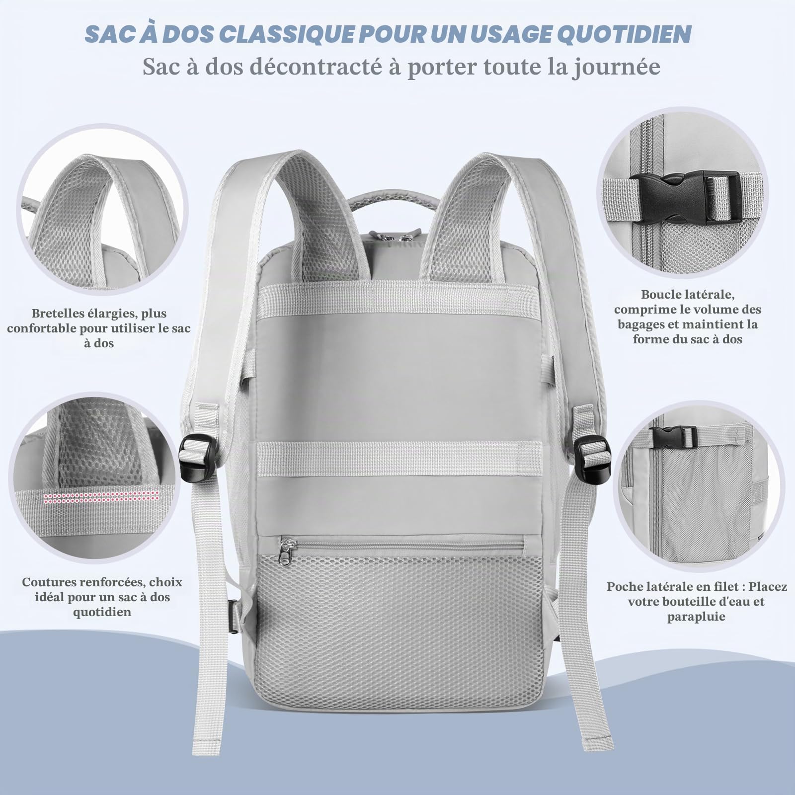hayayu-sac-de-cabine-sac-dos-40x30x20-ryanair-noir-usb image 5