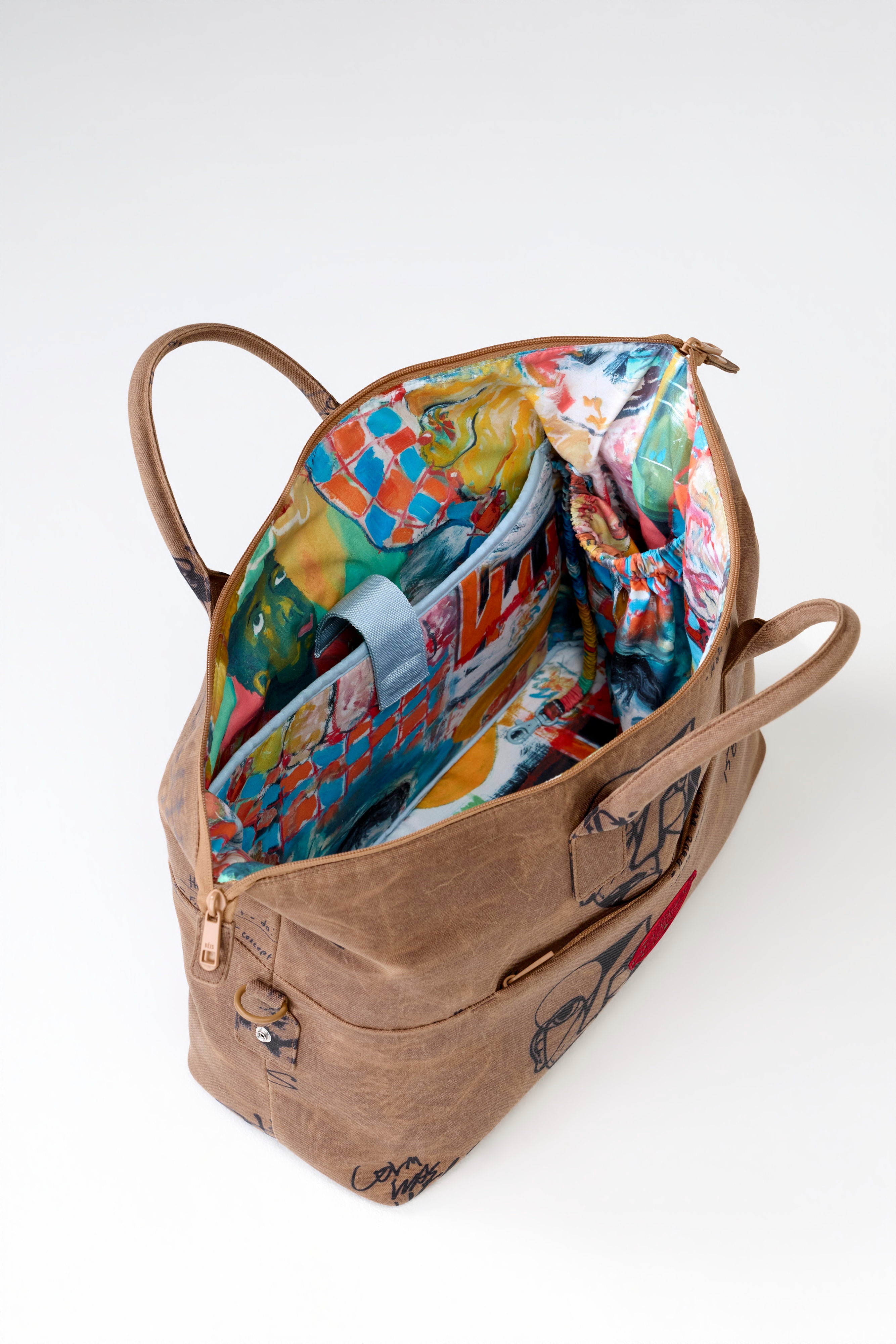 beis-x-kidsuper-carryall-duffle-sac-cargo image 4