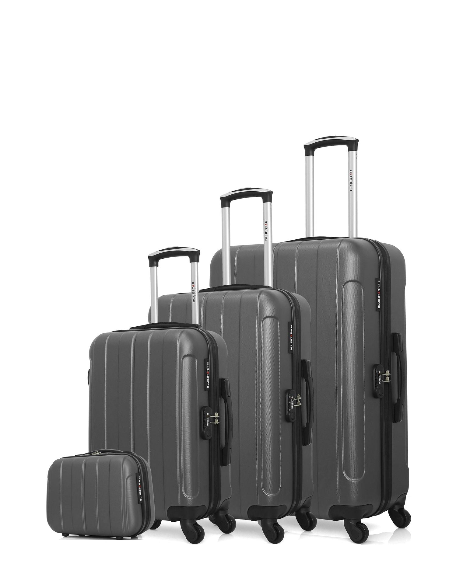 bluestar-napoli-c-set-4-valises-rigides-noir-abs image 2