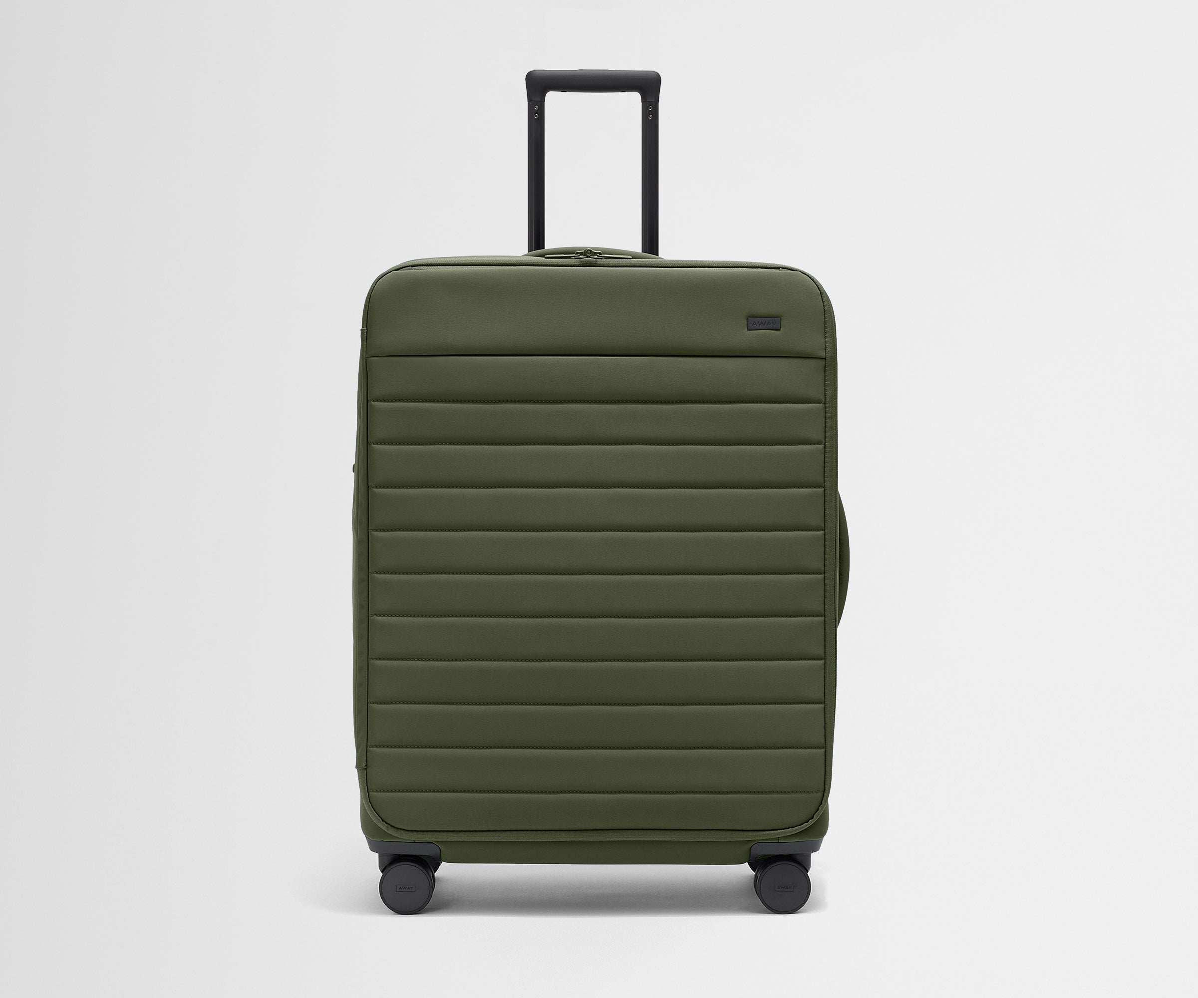 away-checked-softside-large-valise-soute-vert-olive image 1