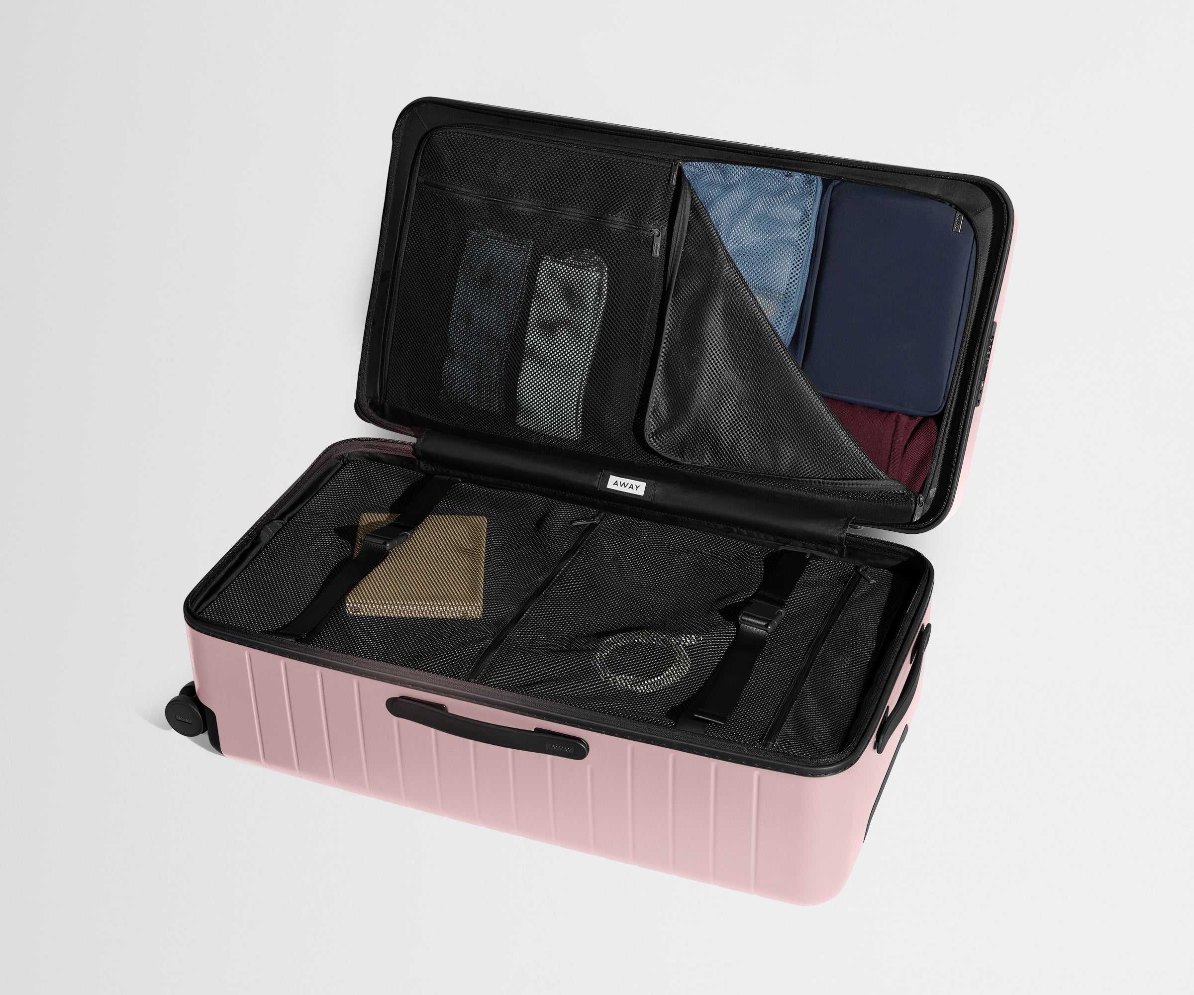 away-the-trunk-valise-soute-rigide-rose-blush-grande image 5