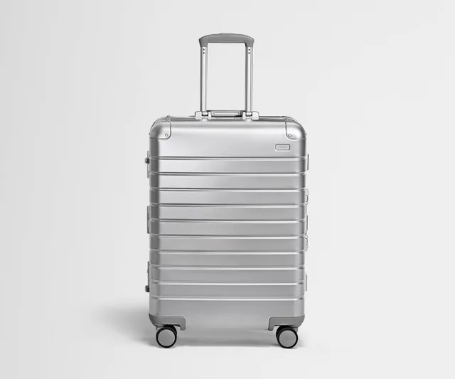 away-medium-aluminium-valise-soute-argent-rigide image 1