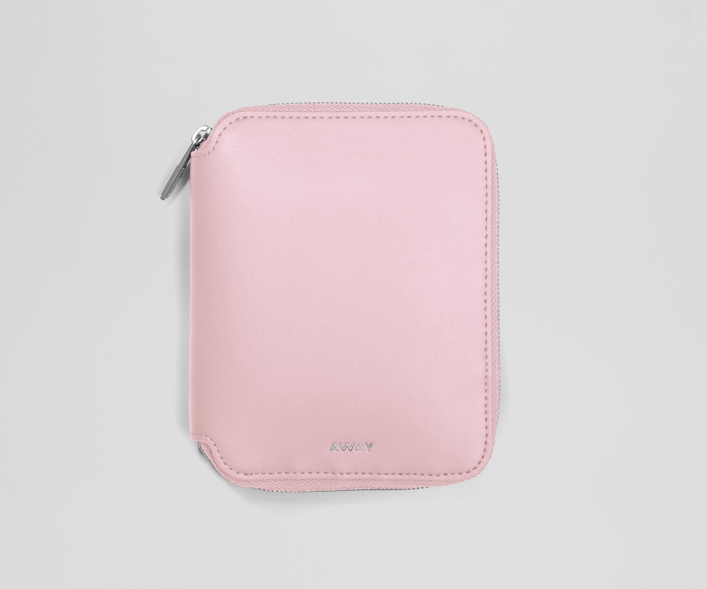 away-slim-jewelry-pochette-bijoux-glacial-pink-cuir-recycl image 1