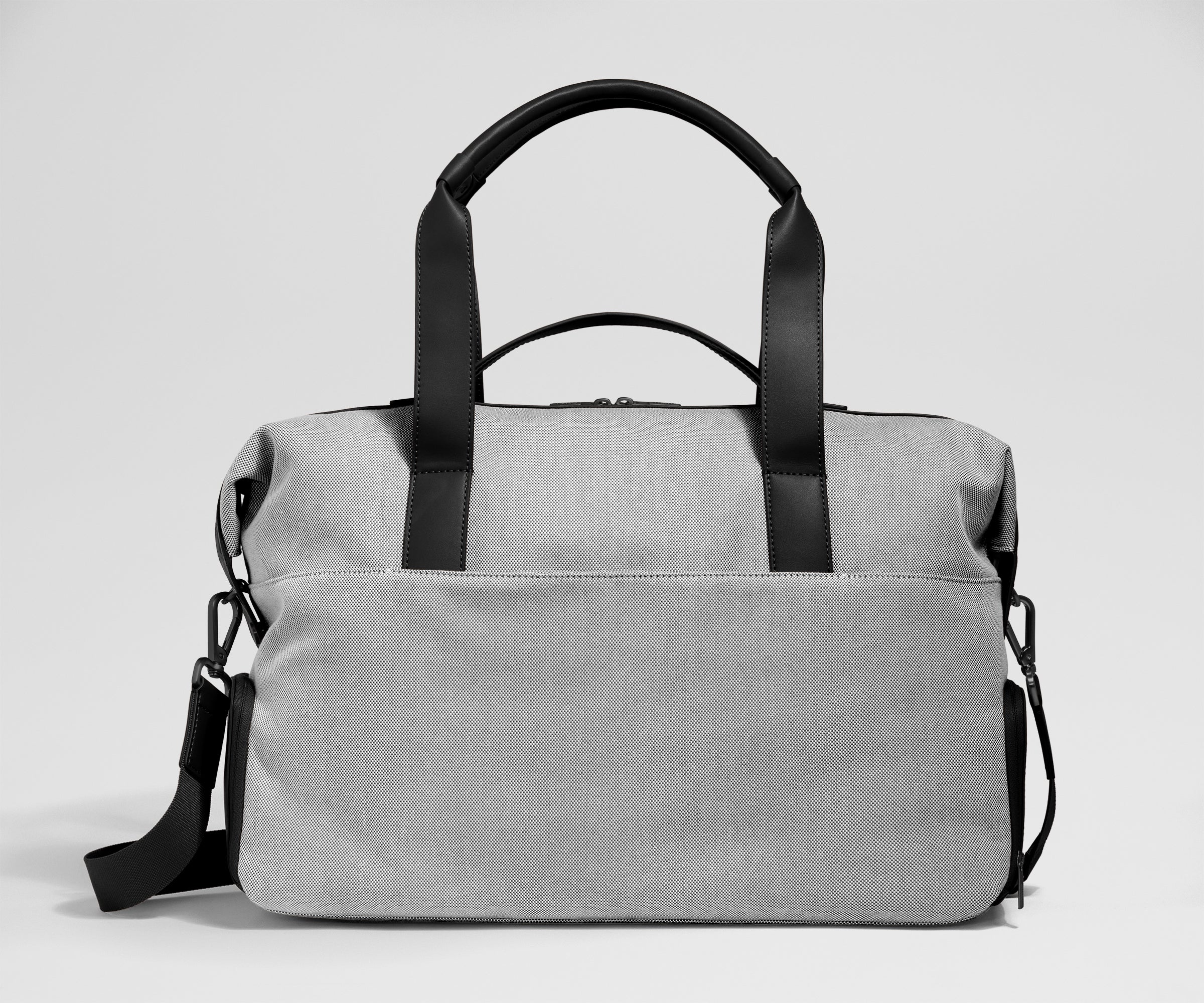 away-canvas-overnight-bag-sac-voyage-jet-black-toile image 1
