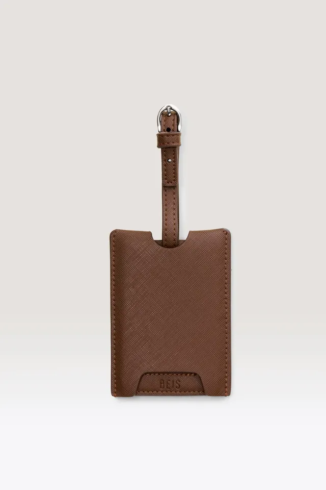 beis-luggage-tag-tiquette-bagage-maple image 1
